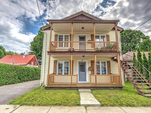 Frontage - 100  - 102 Rue Gagnon, Saint-Jérôme, QC - Outdoor With Deck Patio Veranda With Facade