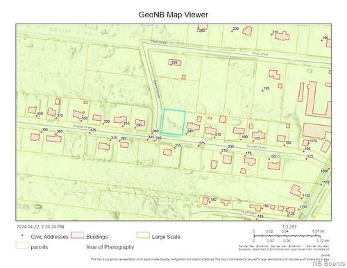 Lot B 6 Goyette, Big River, NB 