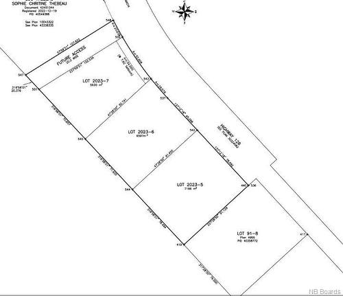 1.77 Acres Route 126, Collette, NB 