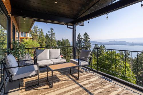 2751 Lakeview Road, West Kelowna, BC - Outdoor With Body Of Water With Deck Patio Veranda With Exterior