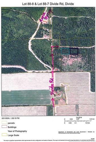 Lot 88-7 Divide Rd, Divide, NB 