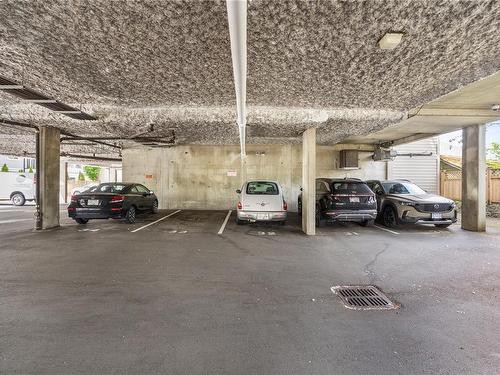 201-2829 Peatt Rd, Langford, BC - Indoor Photo Showing Garage