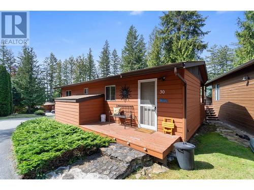 202 97A Highway Unit# 30, Sicamous, BC - Outdoor With Deck Patio Veranda With Exterior