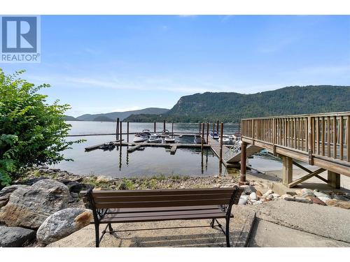 202 97A Highway Unit# 30, Sicamous, BC - Outdoor With Body Of Water With Deck Patio Veranda With View