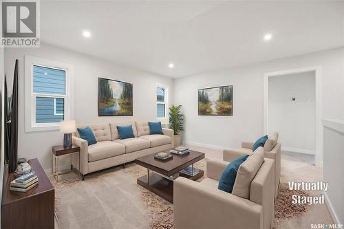 346 Dziadyk Bend, Saskatoon, SK - Indoor Photo Showing Living Room