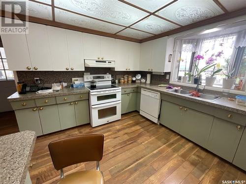 Magiera Acreage, Blaine Lake Rm No. 434, SK - Indoor Photo Showing Kitchen With Double Sink