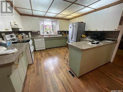 Magiera Acreage, Blaine Lake Rm No. 434, SK - Indoor Photo Showing Kitchen With Double Sink