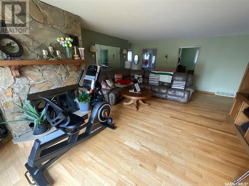 Magiera Acreage, Blaine Lake Rm No. 434, SK - Indoor Photo Showing Other Room With Fireplace