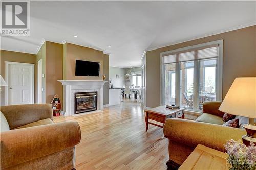 879 9Th Line Road, Carleton Place, ON - Indoor Photo Showing Living Room With Fireplace