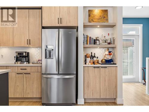 4025 Gellatly Road S Unit# 123, West Kelowna, BC - Indoor Photo Showing Kitchen With Stainless Steel Kitchen