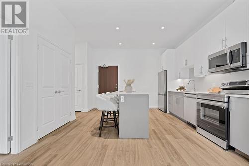 525 New Dundee Road Unit# 105, Kitchener, ON - Indoor Photo Showing Kitchen With Stainless Steel Kitchen