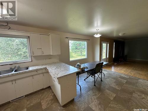 Temple Land  "T", Hudson Bay Rm No. 394, SK - Indoor Photo Showing Kitchen With Double Sink