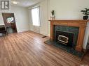 335 P Avenue S, Saskatoon, SK  - Indoor Photo Showing Living Room With Fireplace 