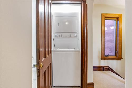 107 Catharine Street S|Unit #Upper, Hamilton, ON - Indoor Photo Showing Laundry Room