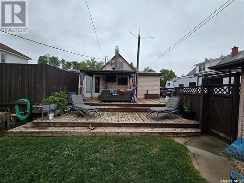 707 1St Street, Kipling, SK - Outdoor With Deck Patio Veranda