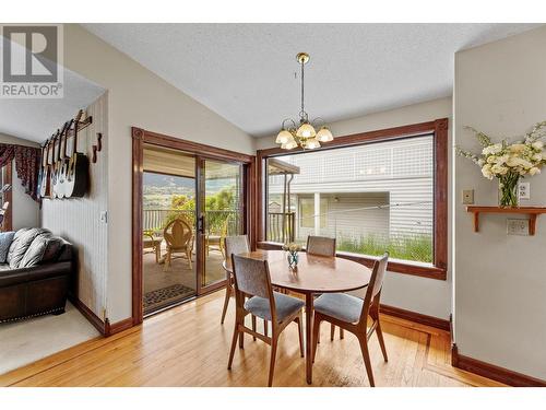 15021 Old Mission Road, Lake Country, BC - Indoor Photo Showing Dining Room