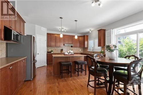 Kitchen + Eat Area - 295 Bradwell Way, Ottawa, ON - Indoor Photo Showing Dining Room