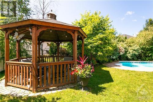 295 Bradwell Way, Ottawa, ON - Outdoor With In Ground Pool With Backyard