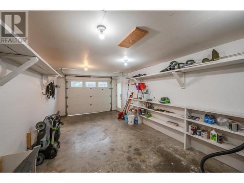 496 Haven Hill Road, Penticton, BC - Indoor Photo Showing Garage