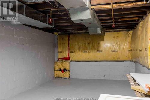 693-695 Partington, Windsor, ON - Indoor Photo Showing Basement