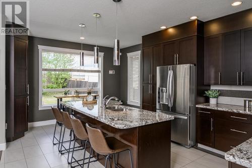 6957 Westmount Drive, Prince George, BC - Indoor Photo Showing Kitchen With Double Sink With Upgraded Kitchen