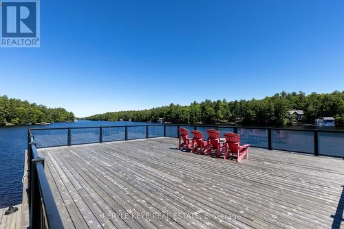 22-26Lm Taylor Island, Gravenhurst, ON - Outdoor With Body Of Water With Deck Patio Veranda