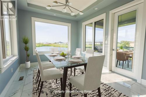 2855 Lakeview Drive, Prince Albert, SK - Indoor Photo Showing Dining Room