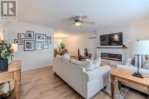 16 Glasgow Place, St. John'S, NL - Indoor Photo Showing Living Room With Fireplace