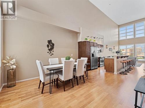 1331 Ellis Street Unit# 421, Kelowna, BC - Indoor Photo Showing Dining Room