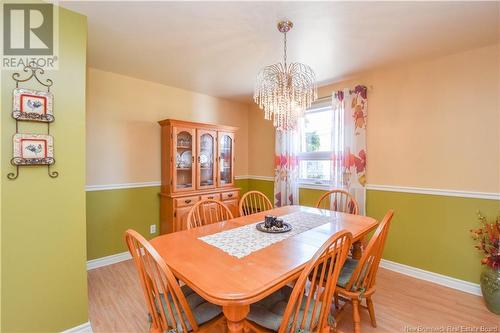 1993 Chatillon Street, Maisonnette, NB - Indoor Photo Showing Dining Room