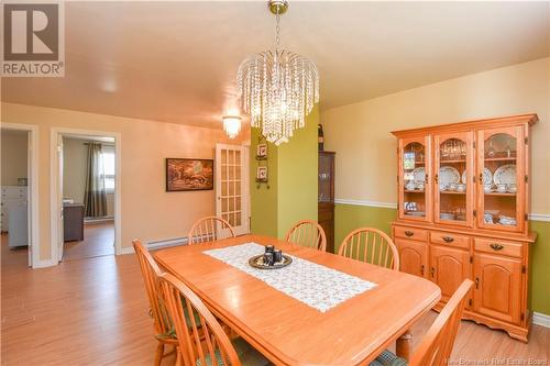 1993 Chatillon Street, Maisonnette, NB - Indoor Photo Showing Dining Room