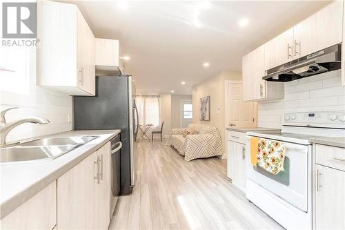 163 Bromley Avenue, Moncton, NB - Indoor Photo Showing Kitchen With Double Sink