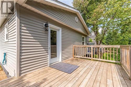 163 Bromley Avenue, Moncton, NB - Outdoor With Deck Patio Veranda With Exterior