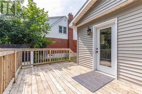 163 Bromley Avenue, Moncton, NB - Outdoor With Deck Patio Veranda With Exterior