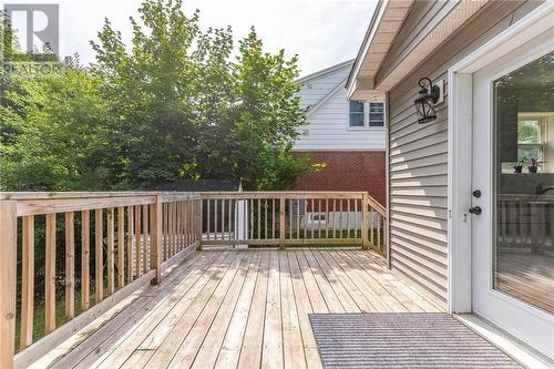 163 Bromley Avenue, Moncton, NB - Outdoor With Deck Patio Veranda With Exterior