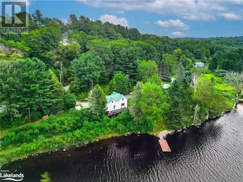 Aerial - 27 Burnside Bridge Road, Mcdougall, ON - Outdoor With Body Of Water With View