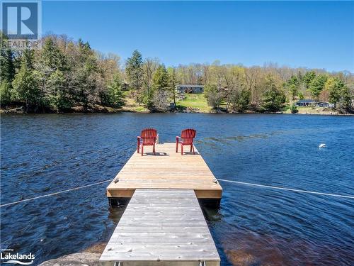 Come and sit here - 27 Burnside Bridge Road, Mcdougall, ON - Outdoor With Body Of Water With View