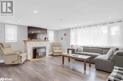 355 Metcalf Street, Tweed, ON - Indoor Photo Showing Living Room With Fireplace