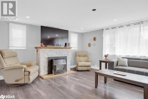 355 Metcalf Street, Tweed, ON - Indoor Photo Showing Living Room With Fireplace