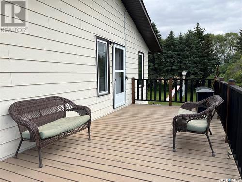 Pohler Acreage, Spalding, SK - Outdoor With Deck Patio Veranda With Exterior