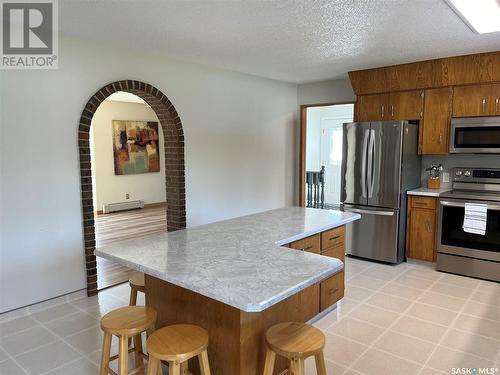 Pohler Acreage, Spalding, SK - Indoor Photo Showing Kitchen With Stainless Steel Kitchen