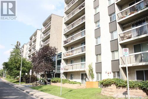 506 4045 Rae Street, Regina, SK - Outdoor With Balcony With Facade