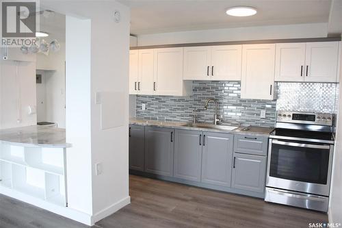 506 4045 Rae Street, Regina, SK - Indoor Photo Showing Kitchen With Upgraded Kitchen