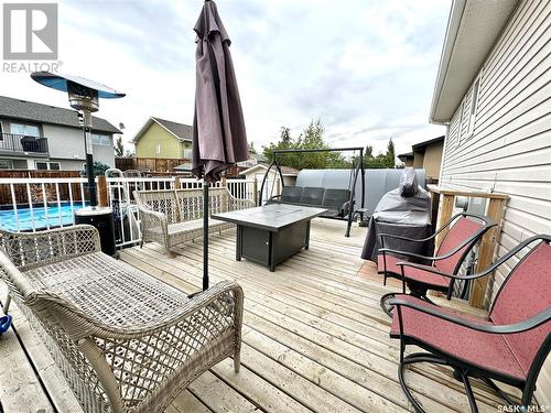 10305 Bunce Crescent, North Battleford, SK - Outdoor With Deck Patio Veranda With Exterior