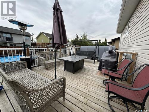 10305 Bunce Crescent, North Battleford, SK - Outdoor With Deck Patio Veranda With Exterior