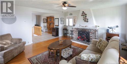 235 Highfield Avenue, Saint John, NB - Indoor Photo Showing Living Room With Fireplace