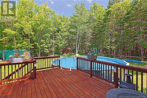 55 Brookwood Drive, Noonan, NB - Outdoor With Above Ground Pool