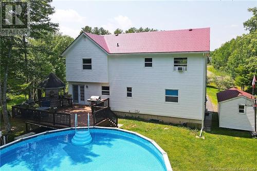 55 Brookwood Drive, Noonan, NB - Outdoor With Above Ground Pool With Exterior