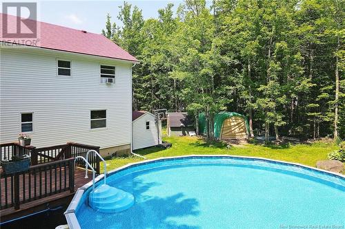 55 Brookwood Drive, Noonan, NB - Outdoor With Above Ground Pool With Backyard With Exterior