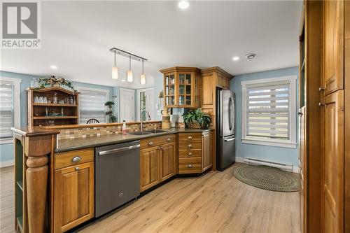 300 Pointe Des Georges, Aldouane, NB - Indoor Photo Showing Kitchen With Double Sink